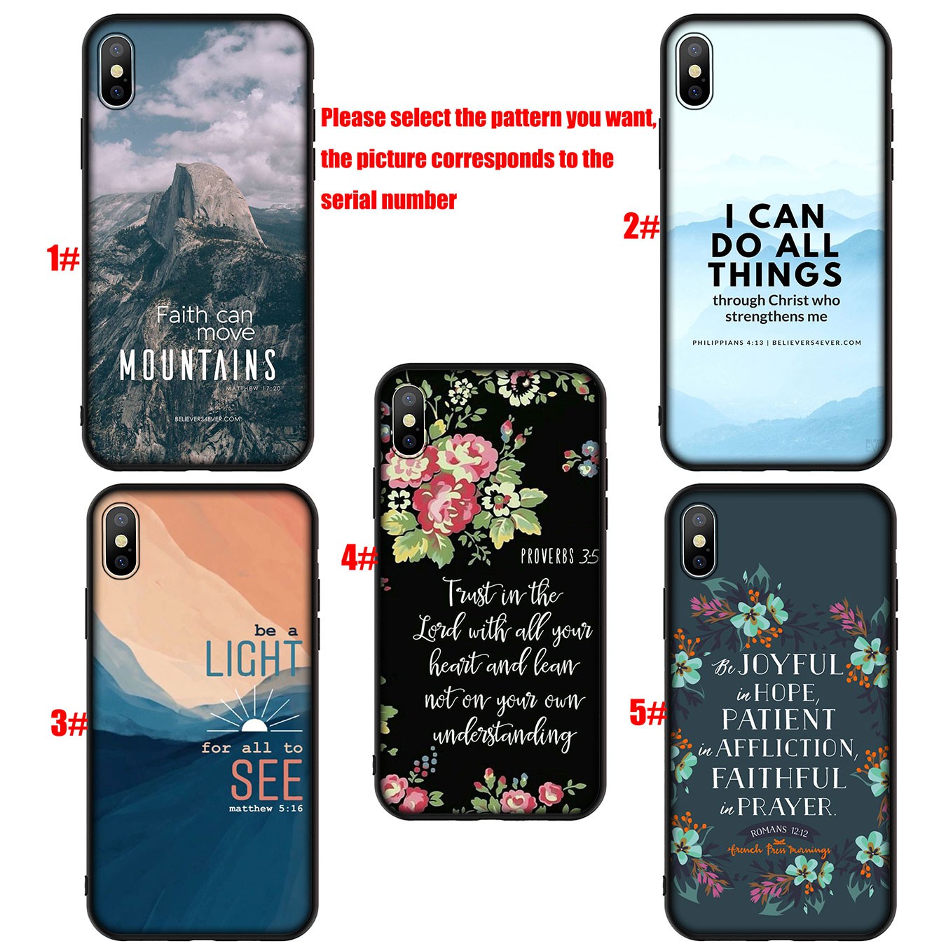 Samsung Galaxy A02S J2 J4 J5 J6 Plus J7 Prime A02 M02 j6+ A42 + Casing Soft Silicone Christ Bible Verse Jesus Christian Phone Case