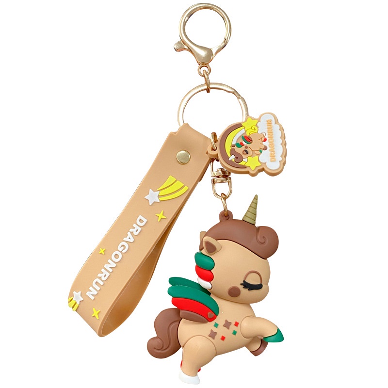 Móc Khoá Kì Lân Siêu Dễ Thương Phụ Kiện Túi Xách,Móc Khoá ... Cao Cấp HKD73