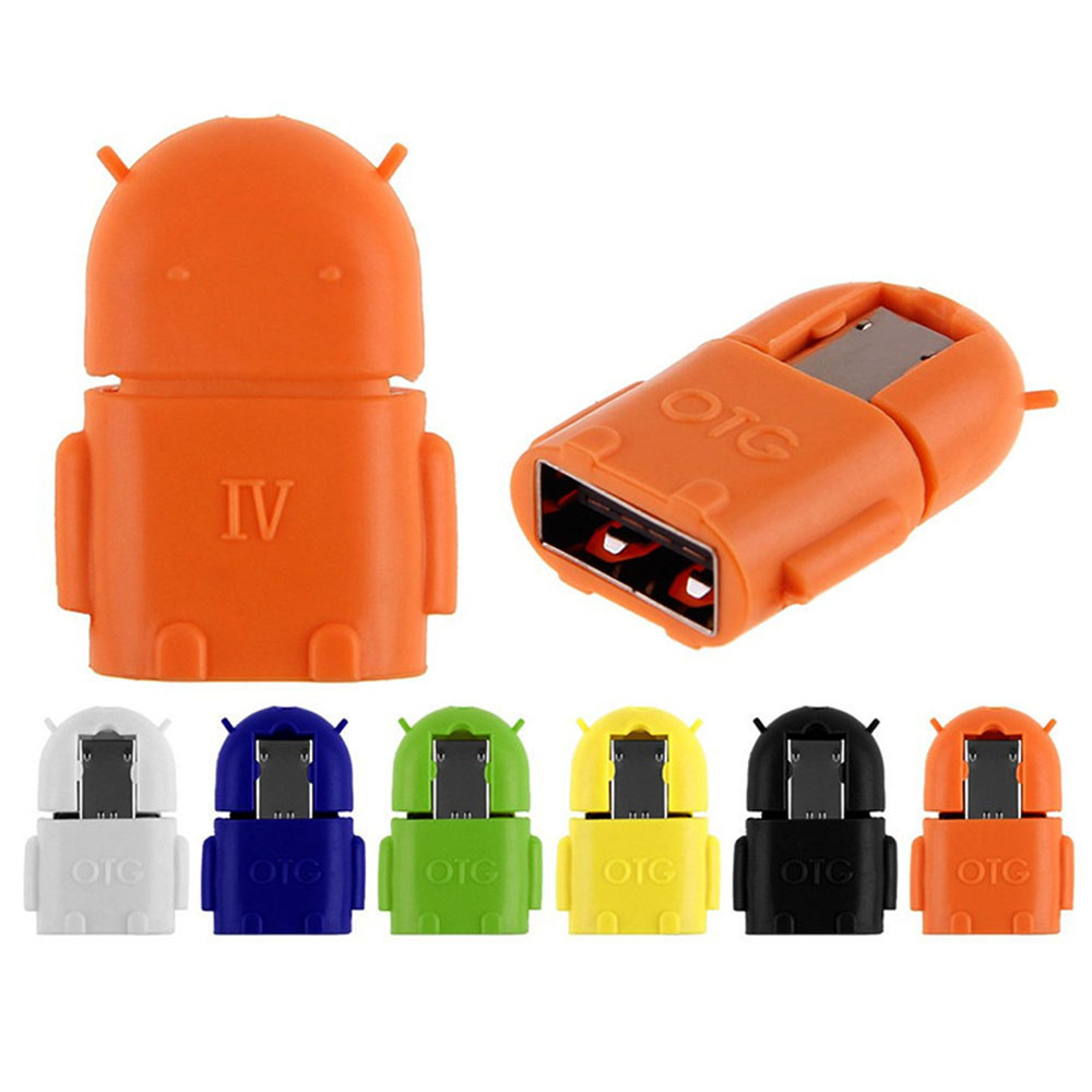 Đầu Đọc Thẻ Otg Hình Robot Cho Điện Thoại Android Otg V8 | BigBuy360 - bigbuy360.vn