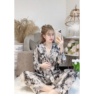 bộ tay dài quần dài mango latin