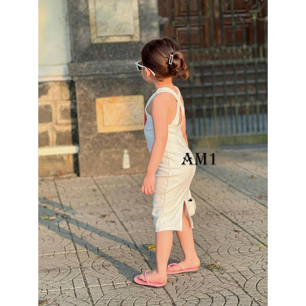(8-30kg) Váy bé gái body sát nách thân dài TB88 TB349 - đầm bé gái TN11 TN350