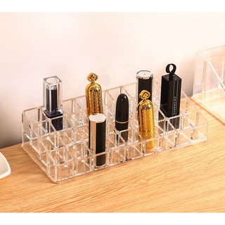 Khay đựng son 36 ô loại dày, ô 2.5cm để được tf
