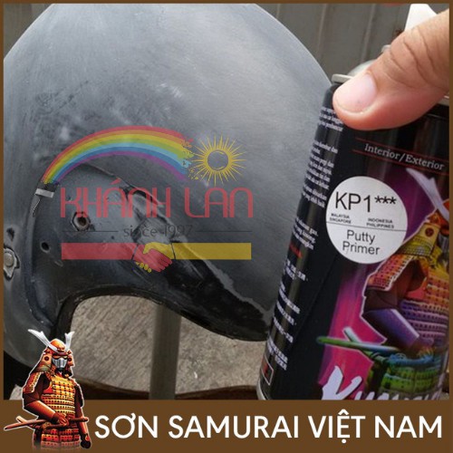 Sơn xịt Samurai Việt Nam – KP1 – Sơn Lót lắp vết trầy xước
