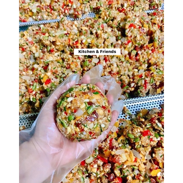 nhân thập cẩm bánh trung thu.
