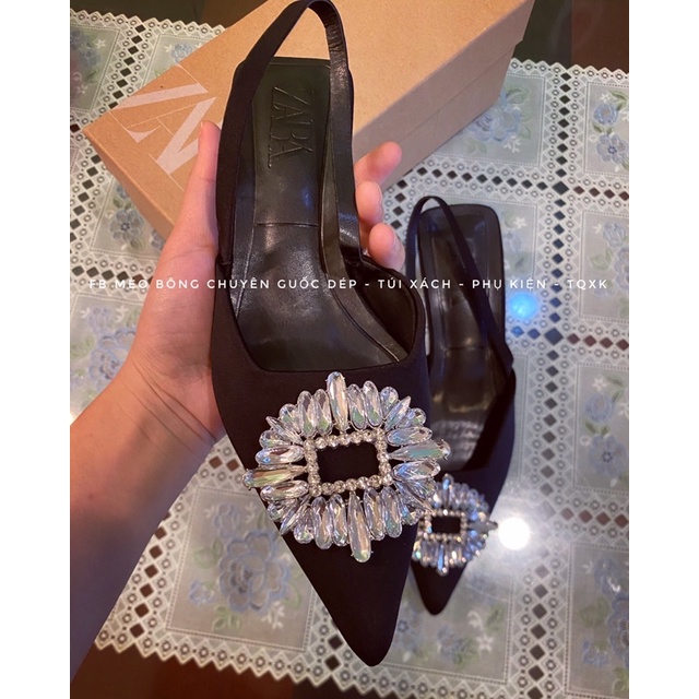 Guốc Z.A.ra đính hạt