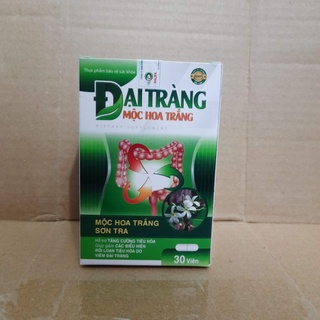 Viên uống đại tràng mộc hoa trắng - người bị viêm đại tràng, đại tràng co thắt