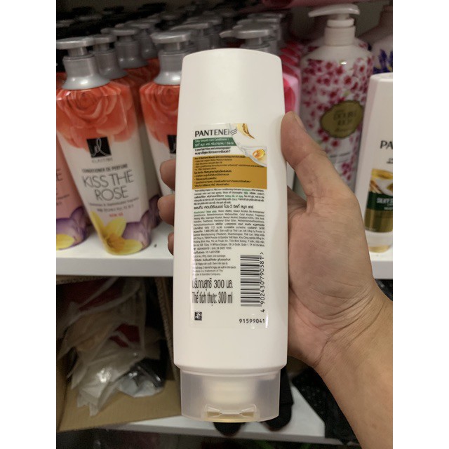 Dầu Xả Pantene Mượt Mà Óng Ả 300ml (mầu xanh)