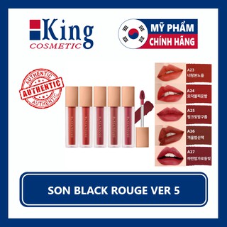 Son Kem Lì Black Rouge Air Fit Velvet Tint Ver 5