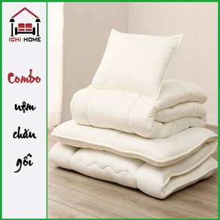 Combo nệm chăn gối Nhật - Hàng cao cấp xuất Nhật