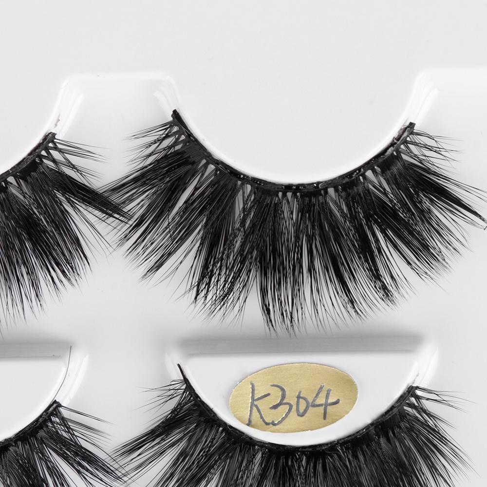Set 3 Cặp Lông Mi Giả SKONHED 3D Handmade Dày Và Dài Dành Cho Trang Điểm