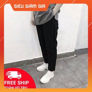 [Hình thật] quần baggy thun POLY basic Unisex
