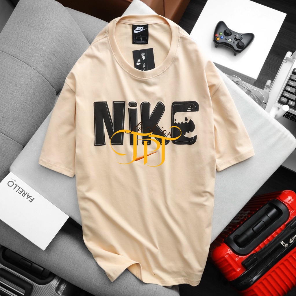 Áo thun tay lỡ nam nữ N!KE swoosh trắng đen unisex form rộng, vải cotton cao cấp phông trơn cực đẹp TPT SHOP 2021NIK01 | BigBuy360 - bigbuy360.vn