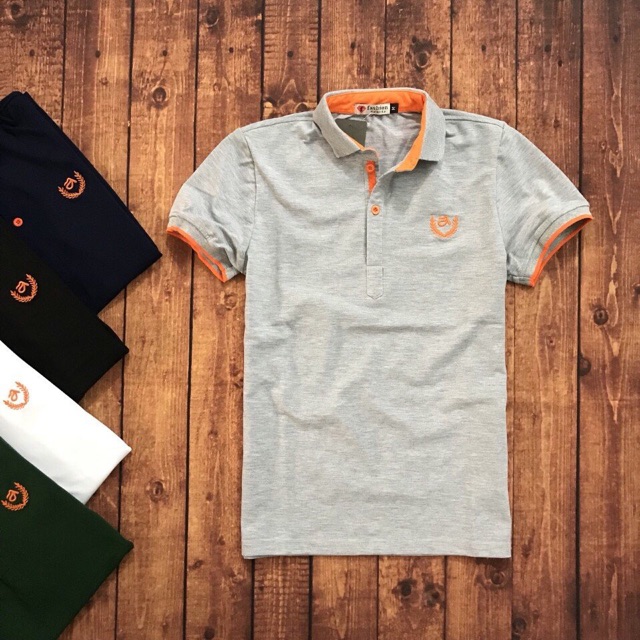 Áo thun polo bông lúa