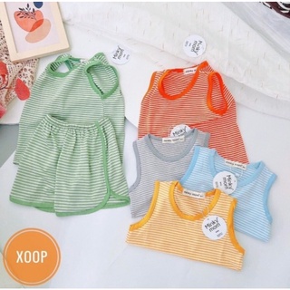 Bộ ba lỗ sọc hàng minkymom