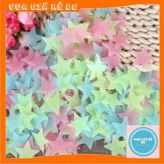Gói 100 sao dạ quang dán tường❤️free ship❤️sao trang trí phát sáng