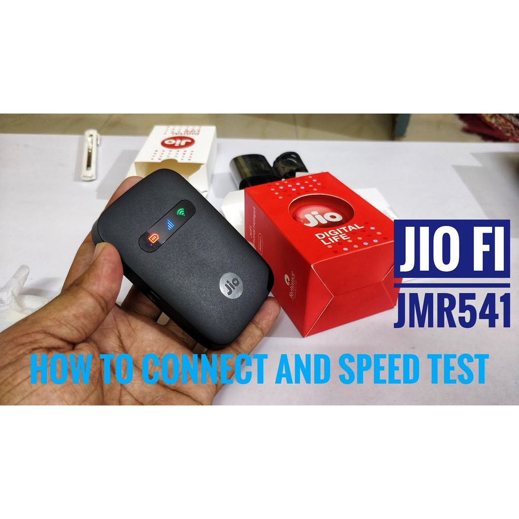 Bộ Phát Wifi 4G LTE JIO 541 – Tốc Độ 150 Mbps, pin 2600 mAh | BigBuy360 - bigbuy360.vn