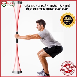 Hàng loại 1 tay cầm nhựa dẻo Gậy rung tập thể dục thể thao chuyên dụng cao cấp Gậy Feilishi