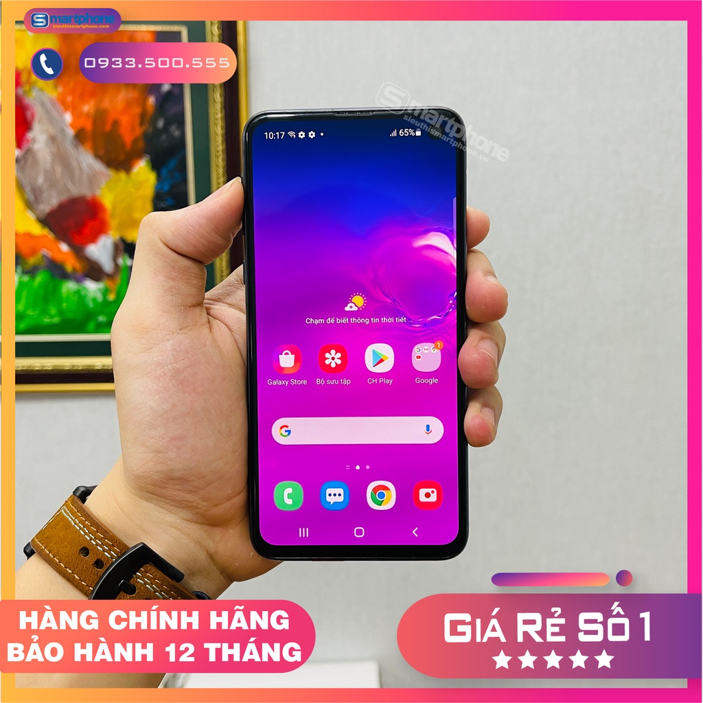 Samsung Galaxy S10e (6GB/128GB) Chip Snapdragon 855 Máy đẹp 99% nguyên bản nguyên áp suất