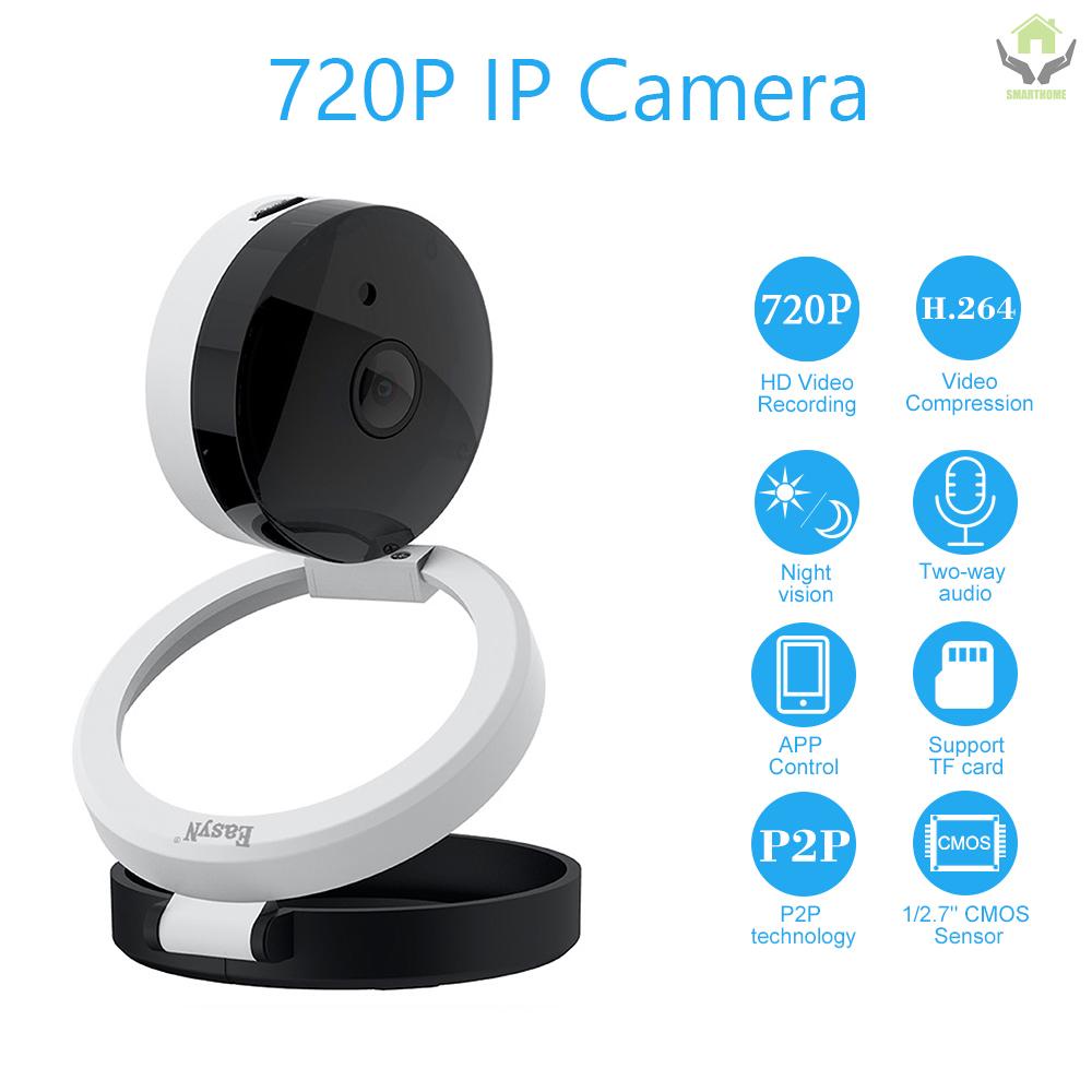 720P HD Home Indoor Wireless WiFi Security Camera with Night Vision Motion Detection Remote Access