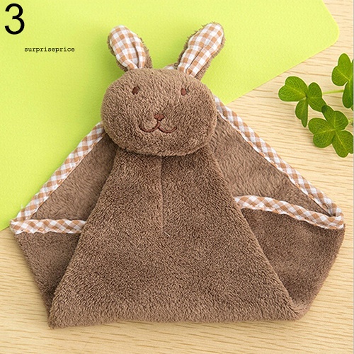 Khăn Lau Tay Treo Tường Hình Thỏ Dễ Thương