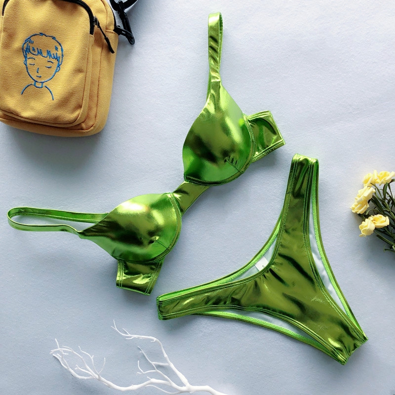 Push Up Hard Cup Bikini tập hợp áo tắm | BigBuy360 - bigbuy360.vn