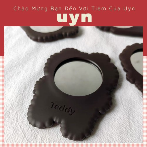 Gương Mini Cầm Tay Bỏ Túi Mini Hàn Quốc Hoạt Hình Đáng Yêu