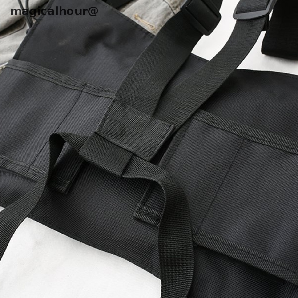 Túi Đeo Chéo Ngực Bằng Nylon Đa Năng Phong Cách Hip Hop Mới