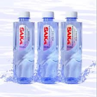 Thùng Nước Uống Ion Kiềm Thiên Nhiên SAKA 24 chai 550ml và 355ml