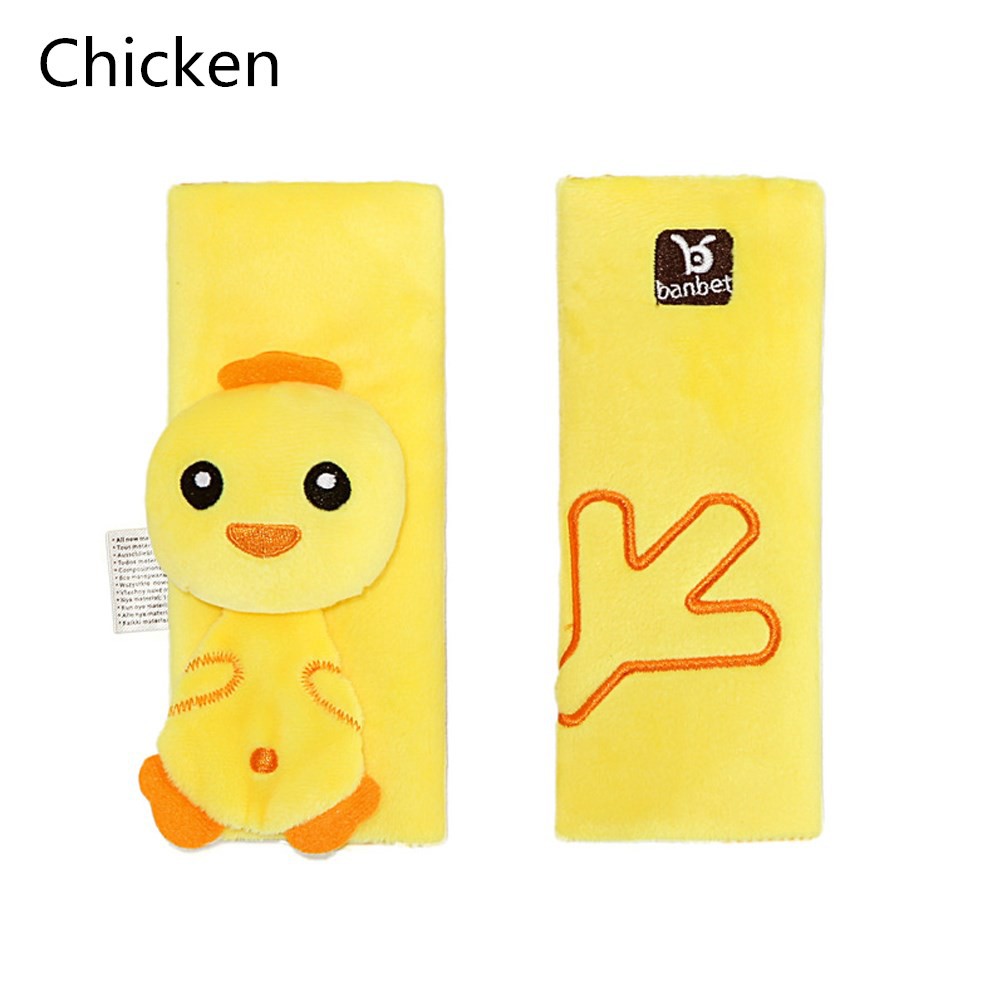 Set 2 Vỏ Bọc Dây Đai An Toàn Cho Xe Đẩy Em Bé