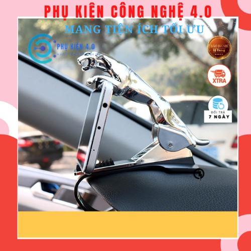 Giá đỡ, kẹp điện thoại trên ô Tô Xe hơi hình con báo siêu đẹp, sang trọng, Của Shop Phụ Kiện Công Nghệ 4.0