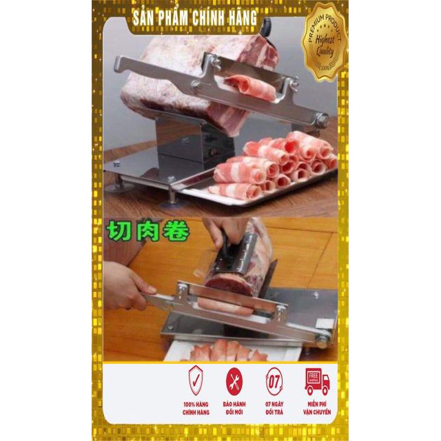 Hàng Siêu Cấp - FreeShip Máy thái thịt cắt xương Foodcom