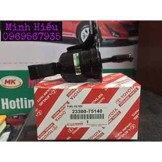 Lọc xăng(nhiên liệu) toyota Innova, Fortuner và Hilux (23300-75140)
