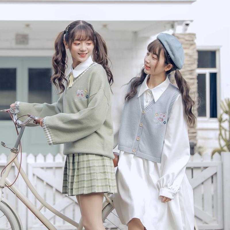 Áo Khoác Len Không Tay Thời Trang Mùa Thu 2021 Cho Nữ | BigBuy360 - bigbuy360.vn