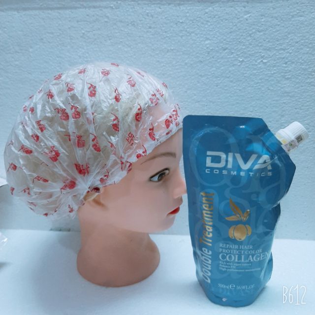 (Tặng mũ hấp ủ) hấp ủ diva xanh