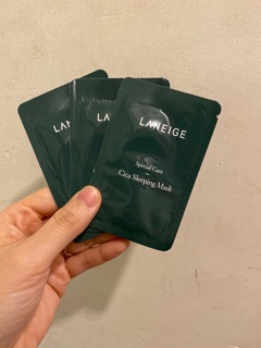 Sample mặt nạ ngủ Laneige Cica Sleeping Mask 3ml