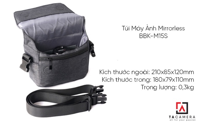 Túi Máy Ảnh Mirrorless BBK-M15S