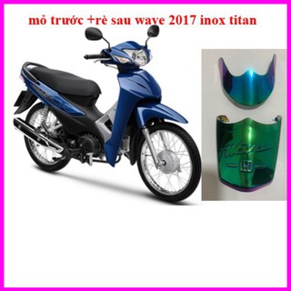 BỌC MÕM ĐUÔI TITAN WAVE 2017-2025 ( BẢO VỆ DÈ TRƯỚC SAU –GIÁ 1 BỘ)