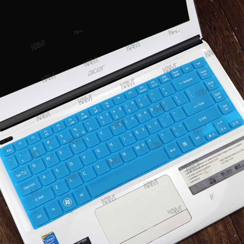 Tấm Lót Bàn Phím Máy Tính Chống Bụi Chống Nước Cho Acer Aspire ES1-411 ES1-431 TMP245 E5-472G 4755G E5-471 421 E1-472 ES1 411 V5-471 14inch