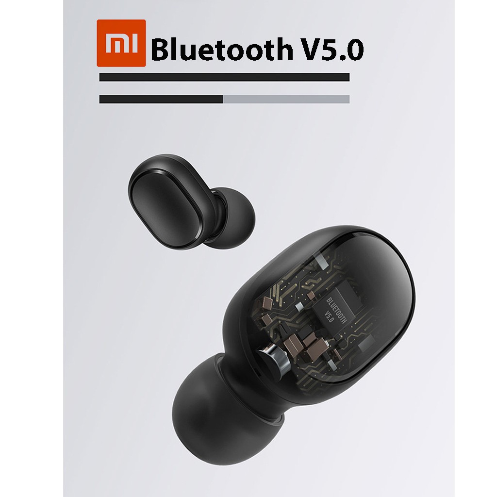 Tai nghe Bluetooth Redmi Airdots S - Pin 12h - Bluetooth 5.0 - Chế độ chơi game độ trễ thấp