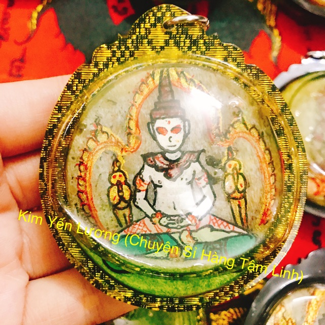 🎀 Mặt Dây Chuyền PhraNgan Cổ Arjan Krieng Krai Thái Lan (Mạnh) 🎀