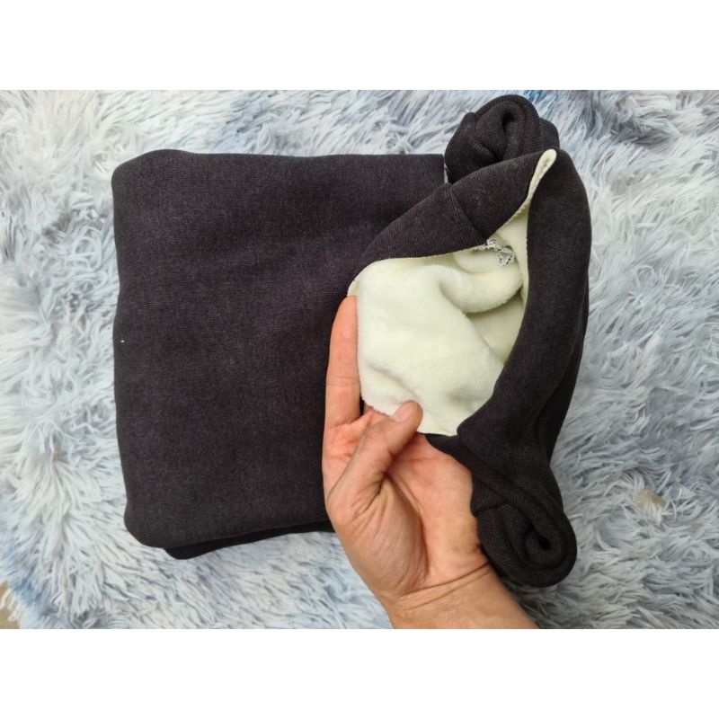 Áo Giữ Nhiệt Nữ Áo Len Lót Lông Cổ Lọ Xuất Nhật MoTie - Mutie ( Túi Zip )