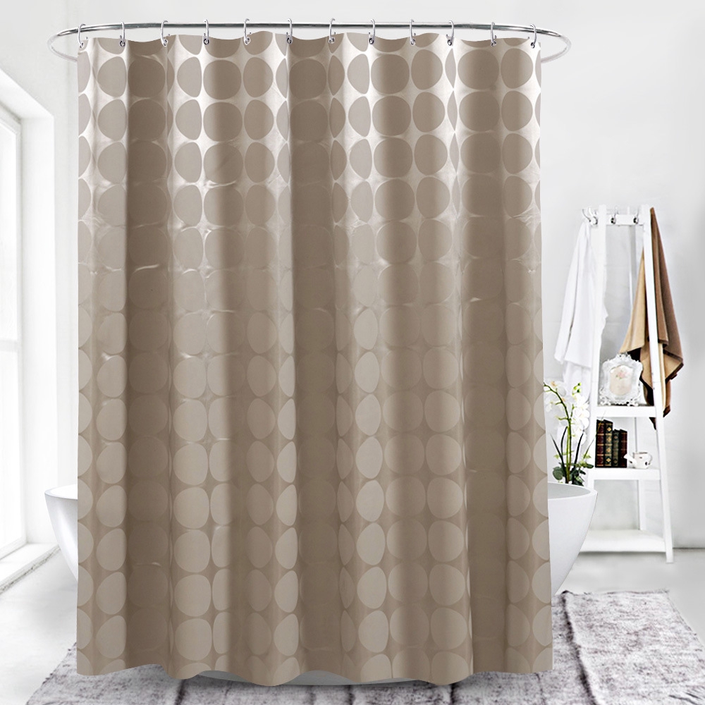 rèm phòng tắm chất liệu polyester
