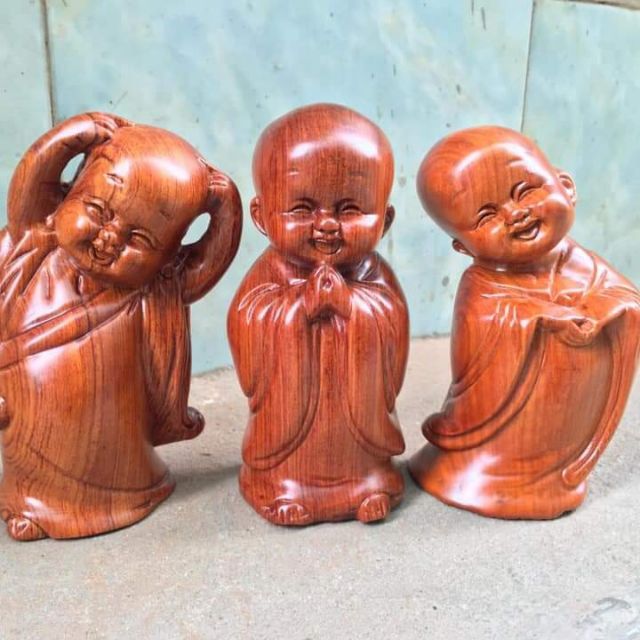 Tượng chú tiểu cao 15cm