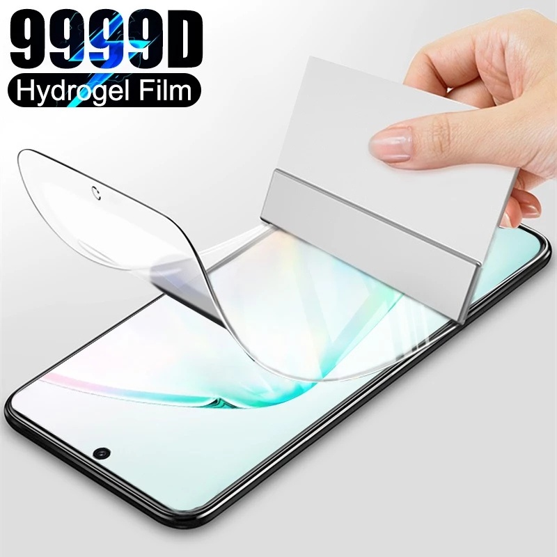 Miếng Dán Dẻo PPF Tự Phục Hồi Trầy Xước Cho Samsung Galaxy A50 A50s A30 A30s A20 A20s A10 A10s A70 A70s S21 S20 FE Note 10 Lite M14 M22 M52 M10 M20 M30 M02s M12 5G 4G 2021 3D Full Curved Screen Protective Hydrogel Film