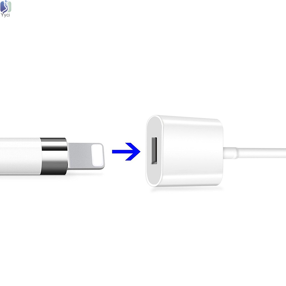 Dây Cáp Sạc 1m / 3.3ft Chuyển Đổi Từ Đầu Cắm Sang Cổng Cắm Cho Apple Pencil 1m / 3.3ft