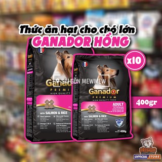 Hạt cho chó GANADOR CÁ HỒI&GẠO 400gr