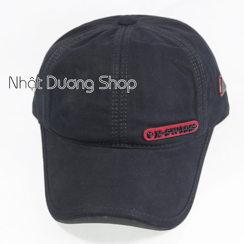 Nón kết Nam KSWISS cao cấp xịn sò - Chất liệu Kaki phù hợp cho cả nam và nữ đội và phối đồ