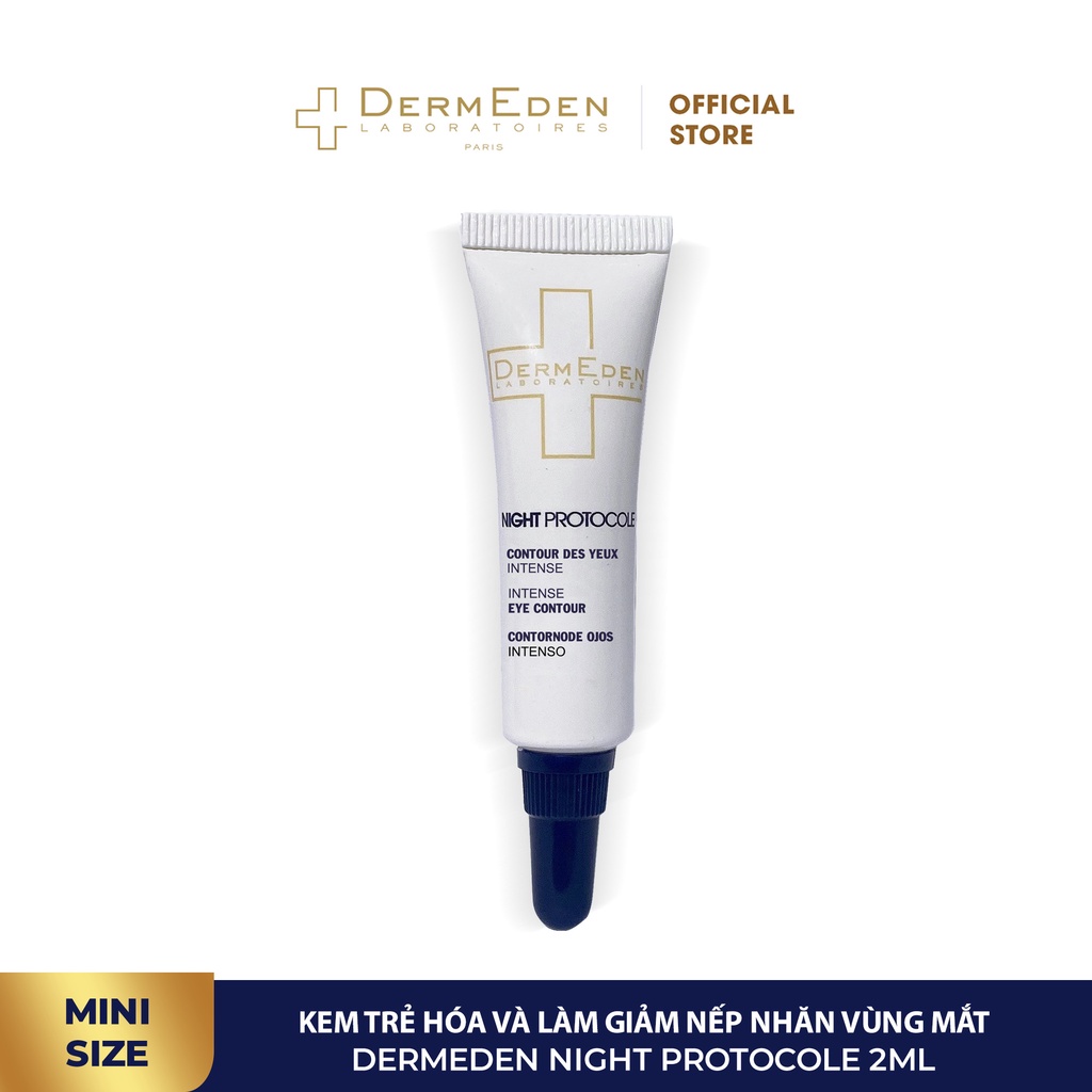 Chăm sóc da ban đêm chống lão hóa DERMEDEN Night Protocole Retinol 1% + Niacinamide 5% + HA 1%