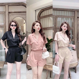 Sét bộ đũi cao cấp cổ vest siêu sang chảnh size từ 39-71kg
