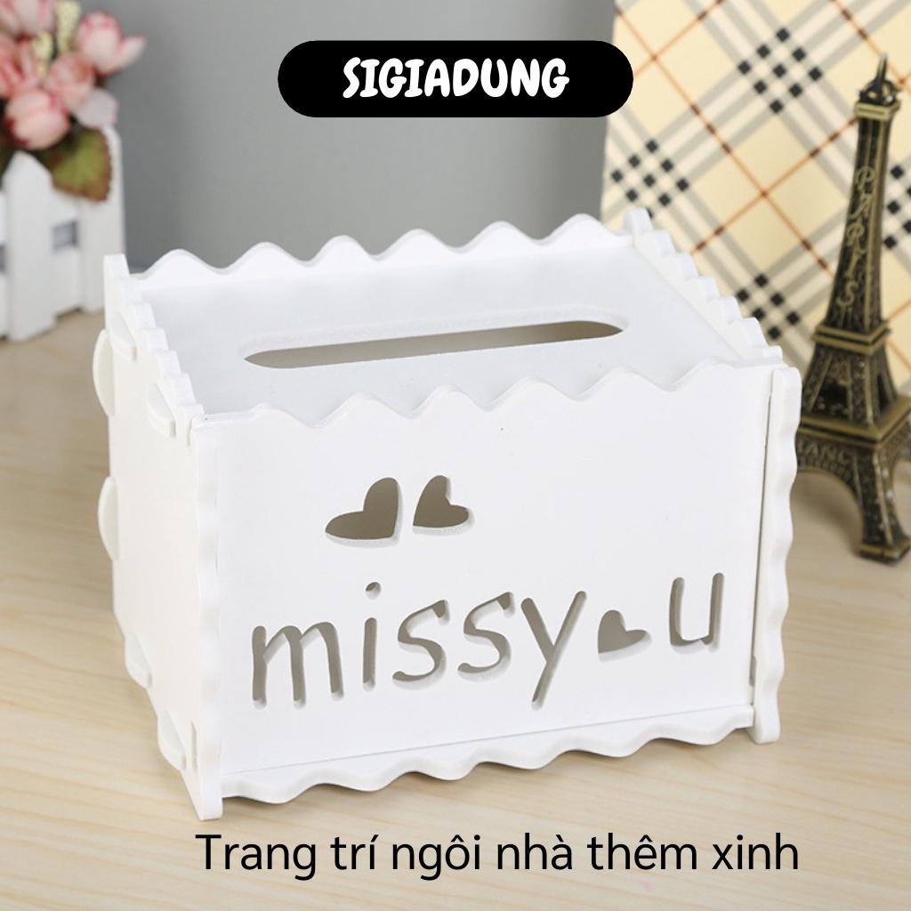 [SGD] Hộp Đựng Khăn Giấy Rút - Hộp Để Giấy Ăn Để Bàn Nhiều Mẫu Dễ Thương, Trang Trí Nhà 8422